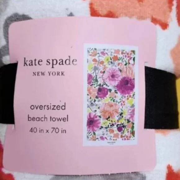 Kate Spade Best Selling Luxuriously Oversized Beach Towel - Picture 4 of 8